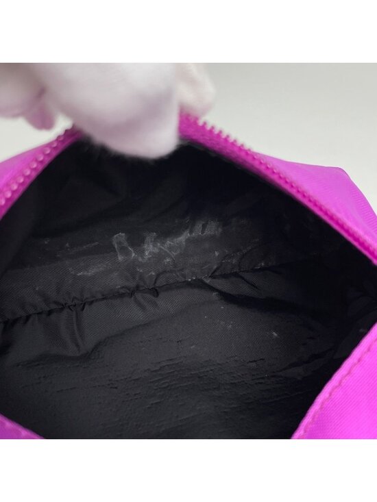Balenciaga Logo Backpack Nylon Purple main image 5